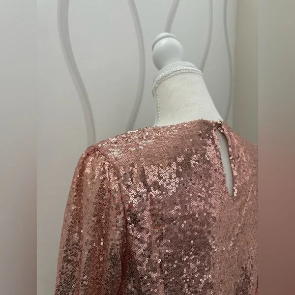 Rose Gold Star Of The Show Romper - Picture 12 of 12